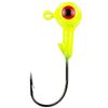 Image 1 : Strike King Mr. Crappie Jig Heads (8 Pack) Chartreuse 1/16oz Sku MRCJH116-1