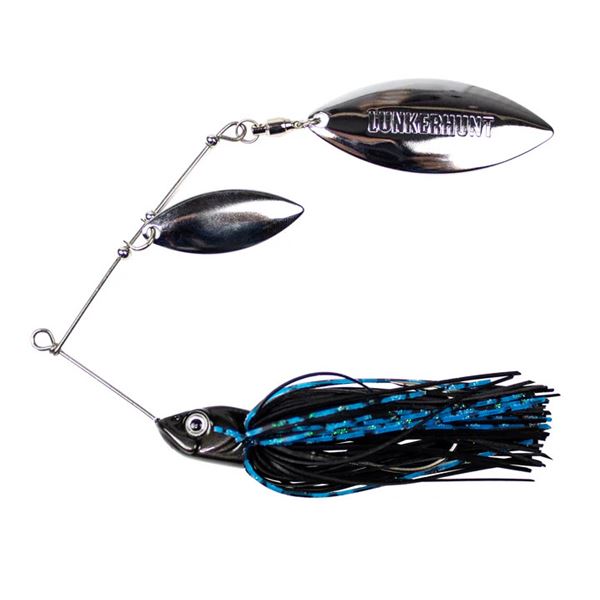 Lunkerhunt Impact Ignite 1/2 oz Dark Knight 5.25" Sku IMSBW06