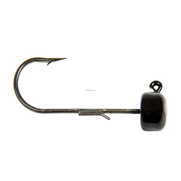 Z-Man Pro Shroomz Ned Rig Jigheads Black 1/5 oz Sku FPH14-02PK4