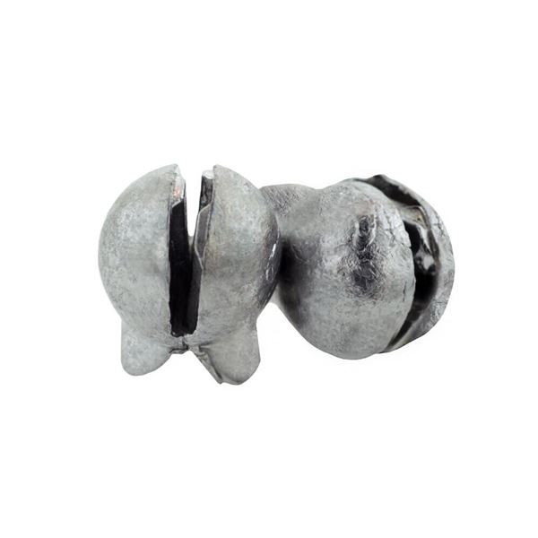 Eagle Claw Removable Lead Split Shot Sinker  Size 2 Sku 02010-007