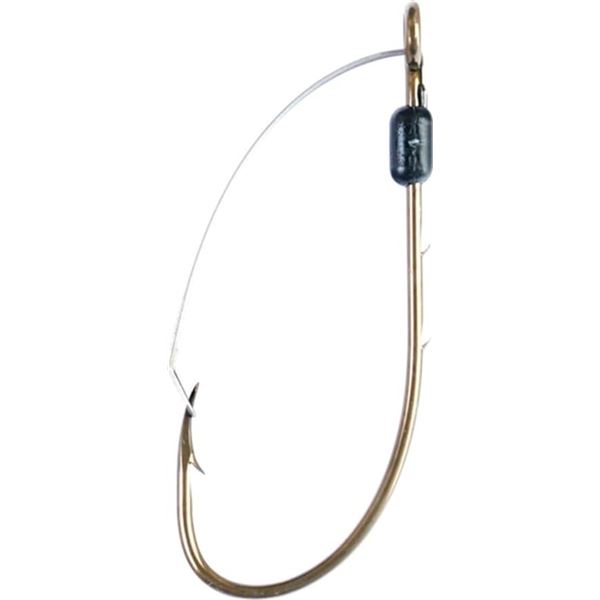 Eagle Claw Weedless Baitholder Hooks Size 1/0 (4-Pack) Sku Q449WA-1/0