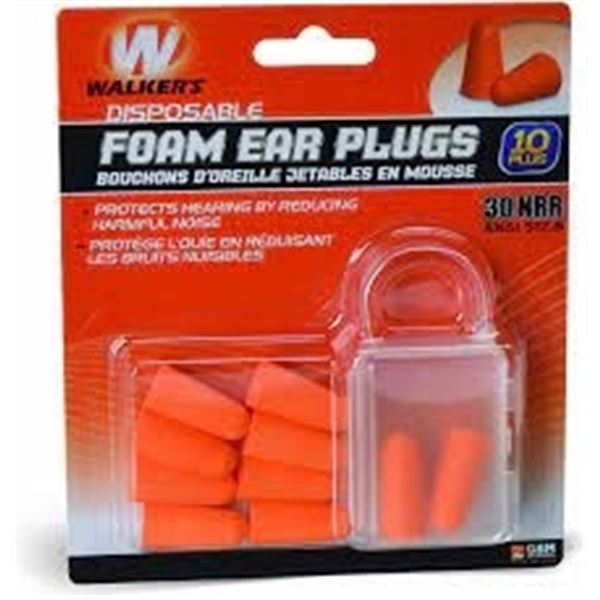 Walker's Disposable Foam Ear Plugs (5-Pack) Sku GWP-FP5PK