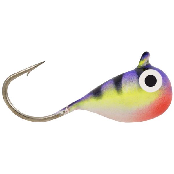 Celsius 4-Piece Tungsten Stunner Jig  Glo Purple Tiger 1/26 oz Sku CESJ126-GPT