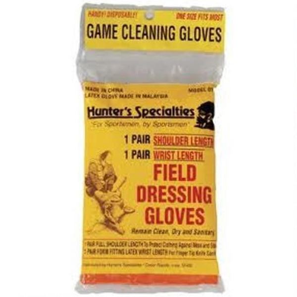 Hunter's Specialties Game Cleaning Gloves Sku 1070