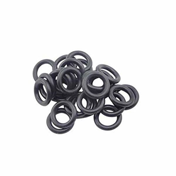 X Zone Lures Wacky Rigging Large O'Rings (25-Pack) Black Sku WRO56725-BK