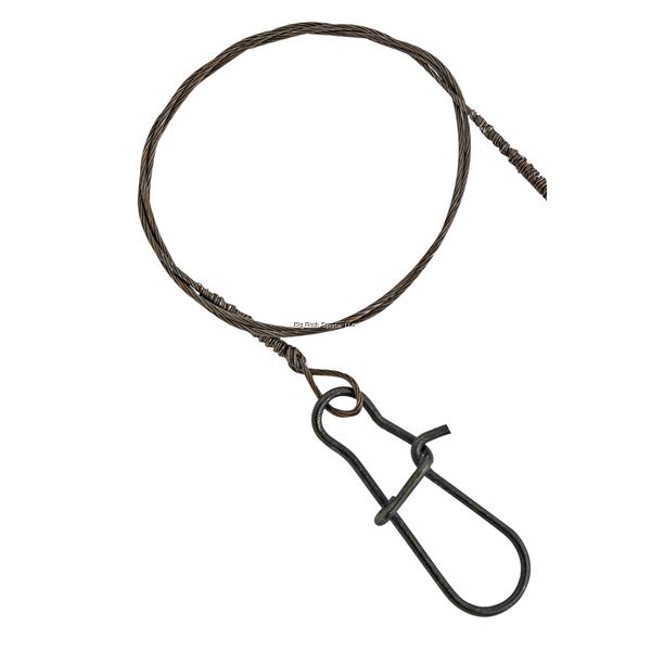 Danielson Stainless Steel Wire Leader w/Ball Bearing Swivels 6" 30ib 3 Pack Sku WLBB306