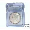 Image 1 : 1883 Morgan Silver Dollar ICG MS62