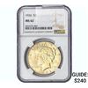 Image 1 : 1926 Silver Peace Dollar NGC MS62