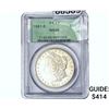 Image 1 : 1881-S Morgan Silver Dollar PCGS MS65