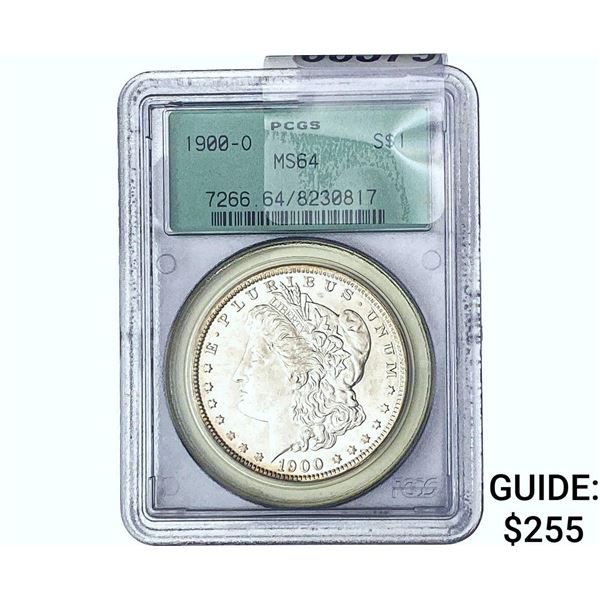 1900-O Morgan Silver Dollar PCGS MS64