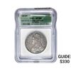 Image 1 : 1834 Capped Bust Half Dollar Sm Date,Stars & Let ICG VF30