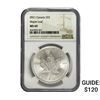 Image 1 : 2021 Silver Canada $5 NGC MS69