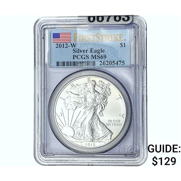 2012-W Silver Eagle PCGS MS69
