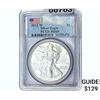 Image 1 : 2012-W Silver Eagle PCGS MS69