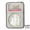 Image 1 : 2011 9/11 10TH Anniv. Silver Medal NGC PF69 UC