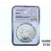 Image 1 : 1997 Silver Eagle NGC MS69