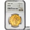 Image 1 : 1860 $20 Gold Double Eagle NGC XF40