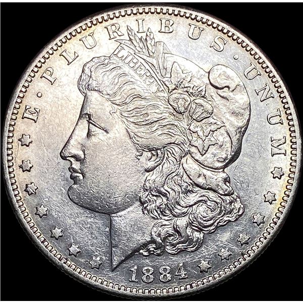 1884-S Silver Morgan Dollar CLOSELY UNCIRCULATED
