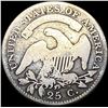 Image 2 : 1818 Capped Bust Silver Quarter NEARLY UNCIRCULATED