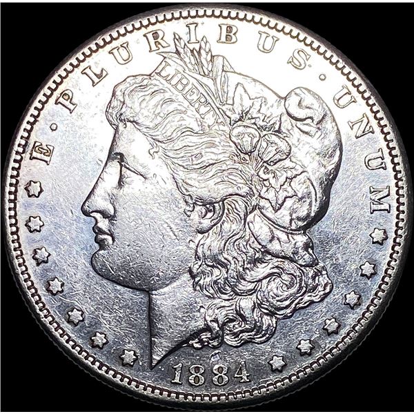 1884-S Silver Morgan Dollar CLOSELY UNCIRCULATED