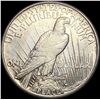 Image 2 : 1921 Silver Peace Dollar NEARLY UNCIRCULATED