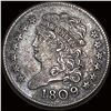 Image 1 : 1809 Copper Half Cent NEARLY UNCIRCULATED