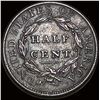 Image 2 : 1809 Copper Half Cent NEARLY UNCIRCULATED