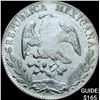 Image 1 : 1890Pi MR Mexico Silver 8 Reales Cap and Rays CLOSELY UNCIRCULATED