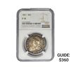 Image 1 : 1821 Capped Bust Half Dollar NGC F15
