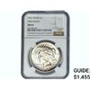 Image 1 : 1921 Silver Peace Dollar NGC MS61