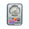 Image 2 : 1921 Silver Peace Dollar NGC MS61