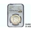 Image 1 : 1921 Silver Peace Dollar NGC MS61