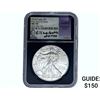 Image 1 : 2018 Silver Eagle NGC MS70