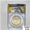 Image 1 : 1952-S Booker T Half Dollar ANACS MS65