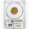 Image 2 : 1864 Patriotic Token Brass Holed F-133/458b PCGS MS63