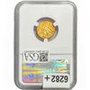 Image 2 : 1915 $2.50 Gold Quarter Eagle NGC MS61