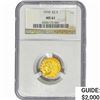 Image 1 : 1910 $2.50 Gold Quarter Eagle NGC MS61
