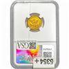 Image 2 : 1861 $2.50 Gold Quarter Eagle NGC MS61 Type 1