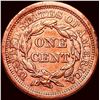 Image 2 : 1857 Braided Hair Large Cent CLOSELY UNCIRCULATED