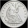 Image 1 : 1853 Arrows/Rays Seated Liberty Half Dollar CLOSELY UNCIRCULATED
