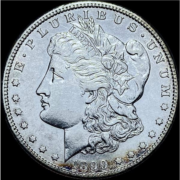 1899-S Silver Morgan Dollar CHOICE AU