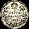 Image 2 : 1920 Canada Silver 5 Cents CLOSELY UNCIRCULATED