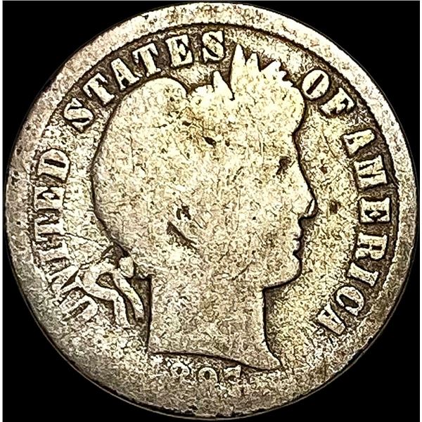 1897-O Silver Barber Dime NICELY CIRCULATED