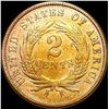 Image 2 : 1871 Bronze Two-Cent Piece CLOSELY UNCIRCULATED