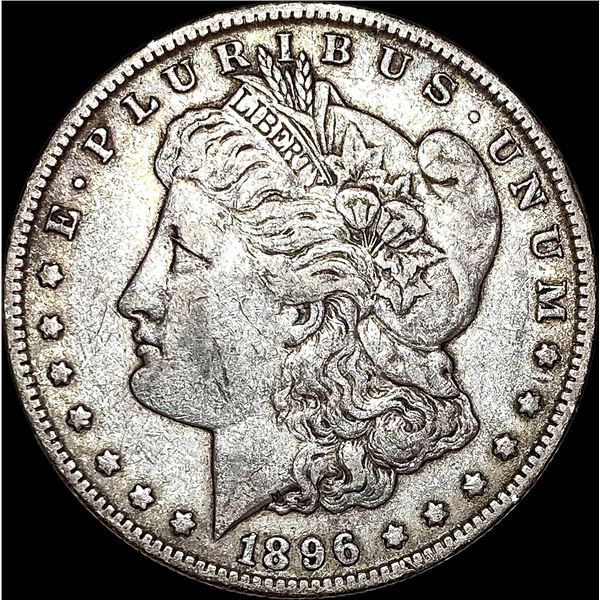 1896-O Silver Morgan Dollar NEARLY UNCIRCULATED