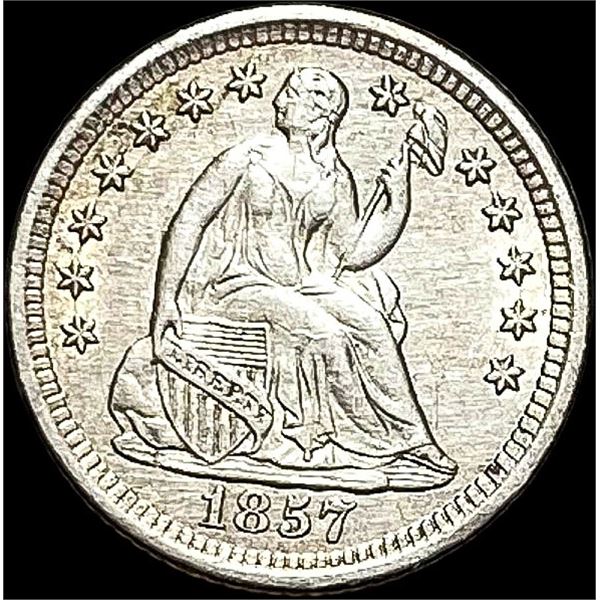 1857-O Seated Liberty Half Dime UNCIRCULATED