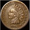 Image 1 : 1873 Indian Head Cent NICELY CIRCULATED