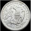 Image 2 : 1874 Arrows Seated Liberty Quarter CLOSELY UNCIRCULATED