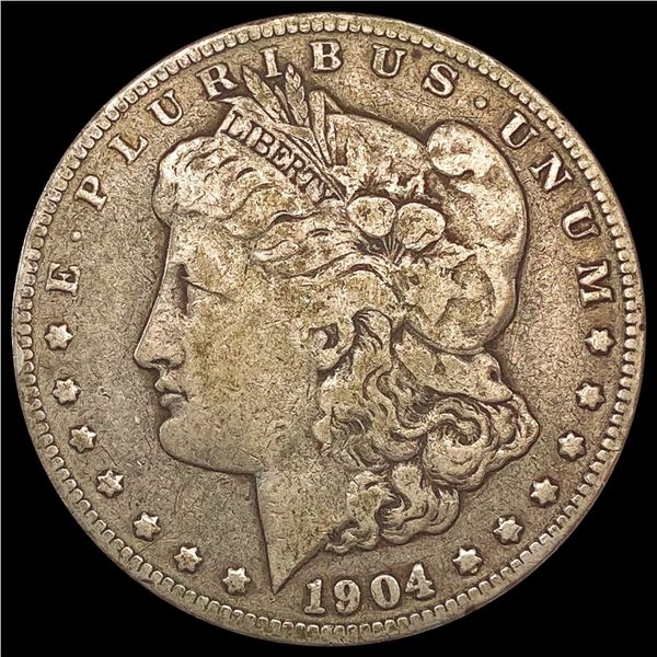 1904-S Morgan Silver Dollar NICELY CIRCULATED