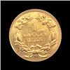 Image 1 : 1855 Rare Gold Dollar CLOSELY UNCIRCULATED